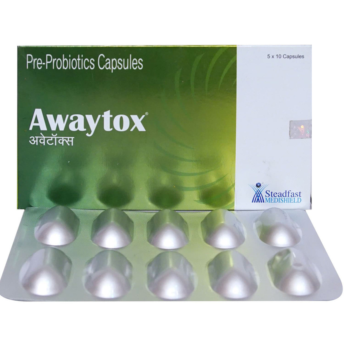 Awaytox Capsule 10's, Pack of 10 CAPSULES Awaytox Capsule 10's, Pack of 10 CAPSULES