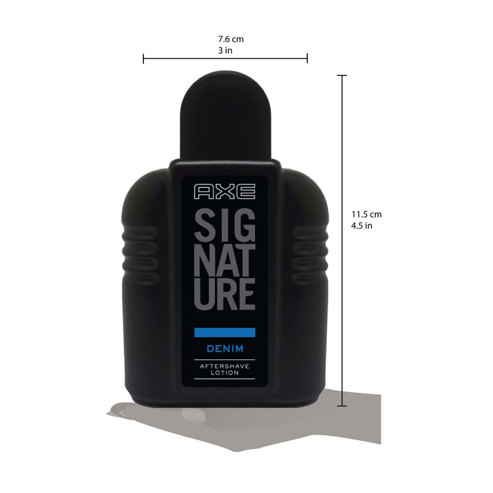 Axe Signature Denim After Shave Lotion, 100 ml, Pack of 1 Axe Signature Denim After Shave Lotion, 100 ml, Pack of 1