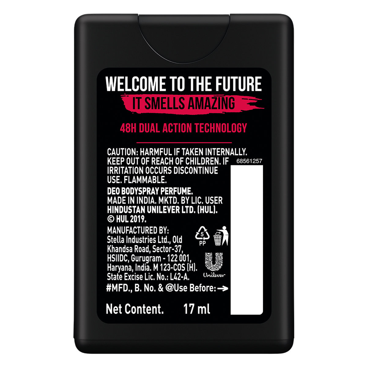 Axe Signature Intense Ticket Perfume, 17 ml, Pack of 1 Axe Signature Intense Ticket Perfume, 17 ml, Pack of 1