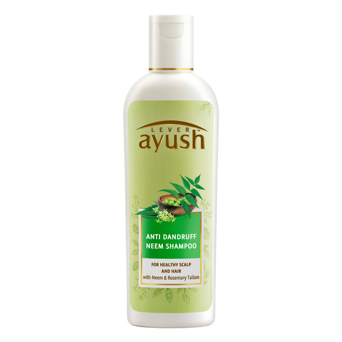 Lever Ayush Anti Dandruff Neem Shampoo, 175 ml, Pack of 1 Lever Ayush Anti Dandruff Neem Shampoo, 175 ml, Pack of 1
