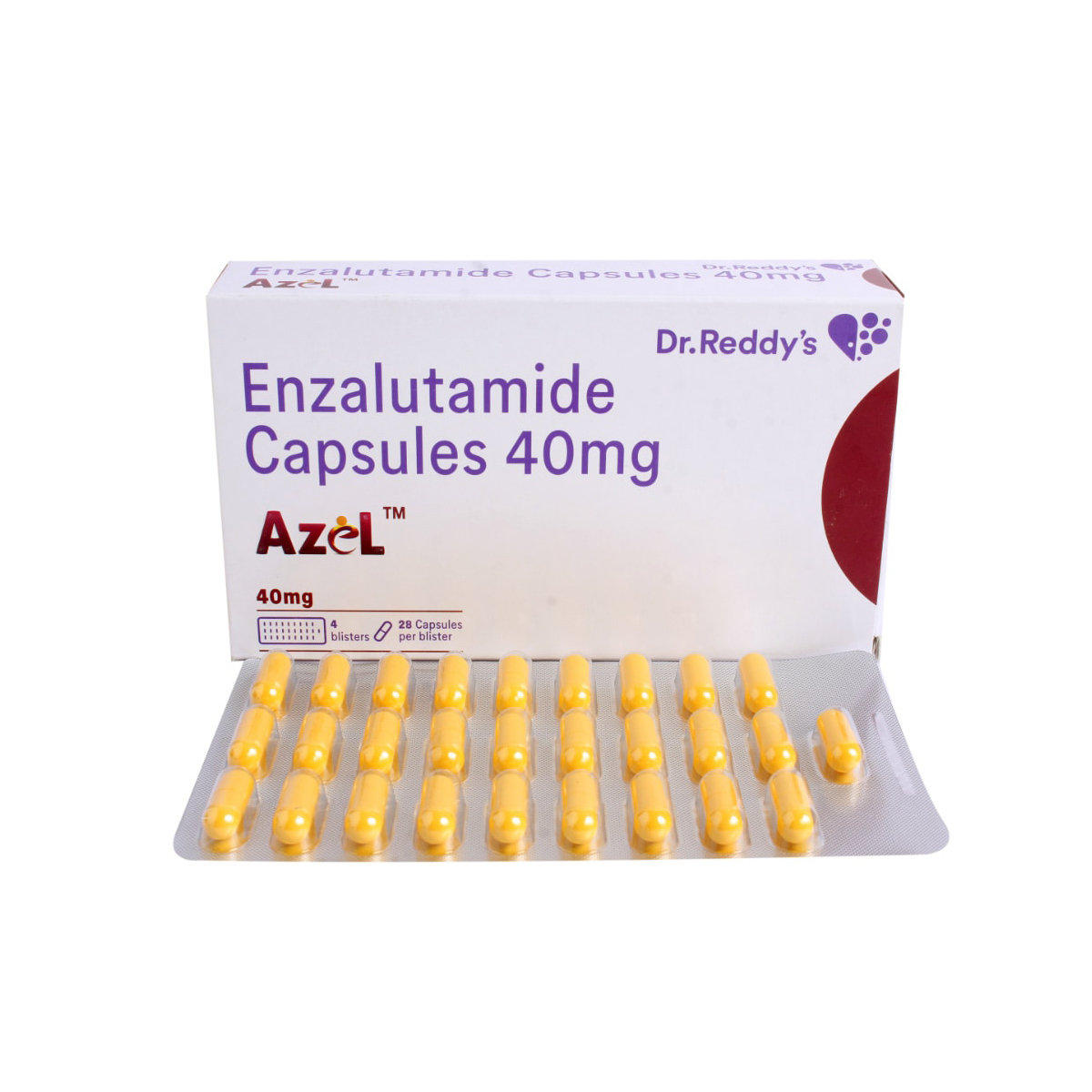 Azel 40 mg Capsule 28's, Pack of 28 CapsuleS Azel 40 mg Capsule 28's, Pack of 28 CapsuleS