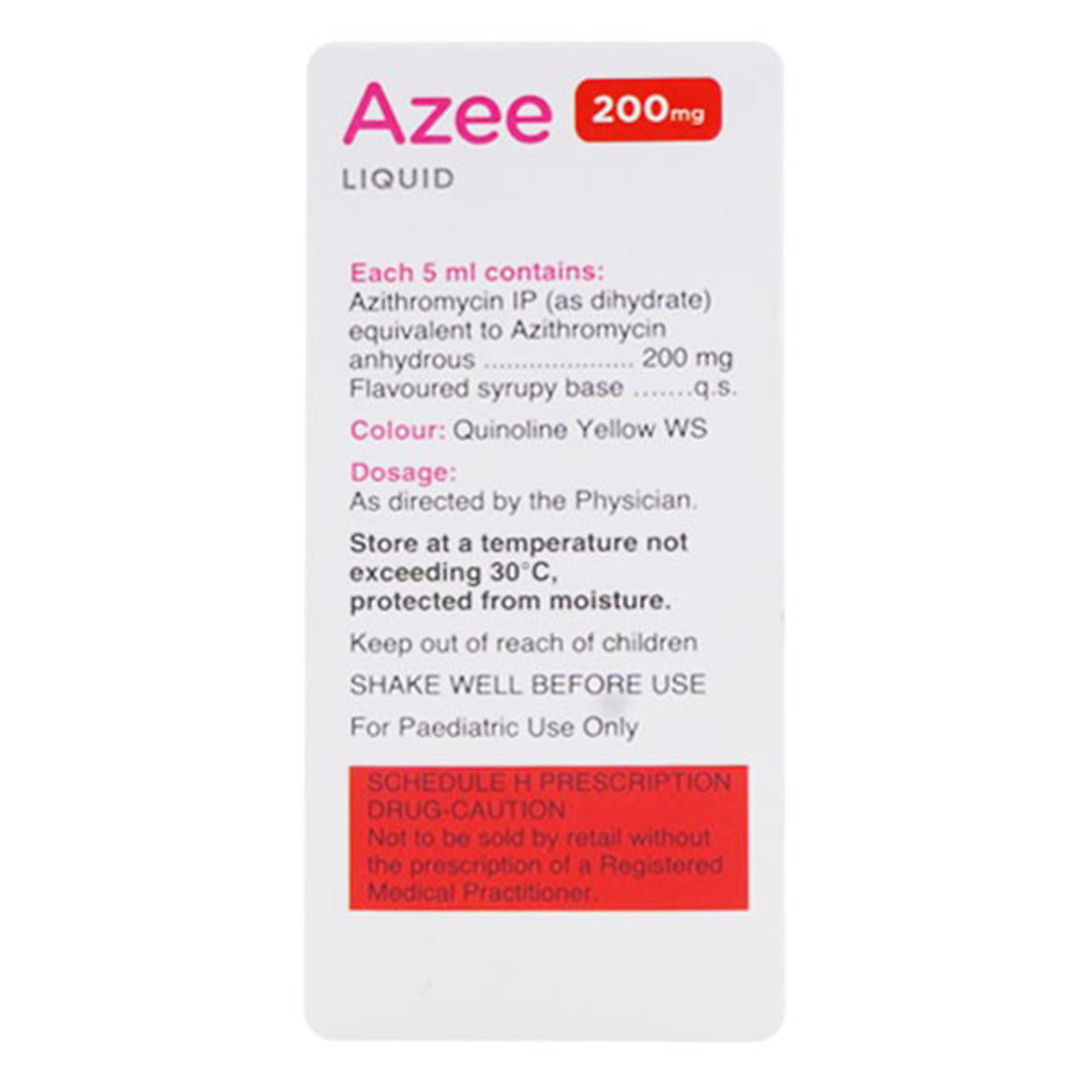 Azee 200 Peppermint & Orange Suspension 15 ml, Pack of 1 Suspension Azee 200 Peppermint & Orange Suspension 15 ml, Pack of 1 Suspension