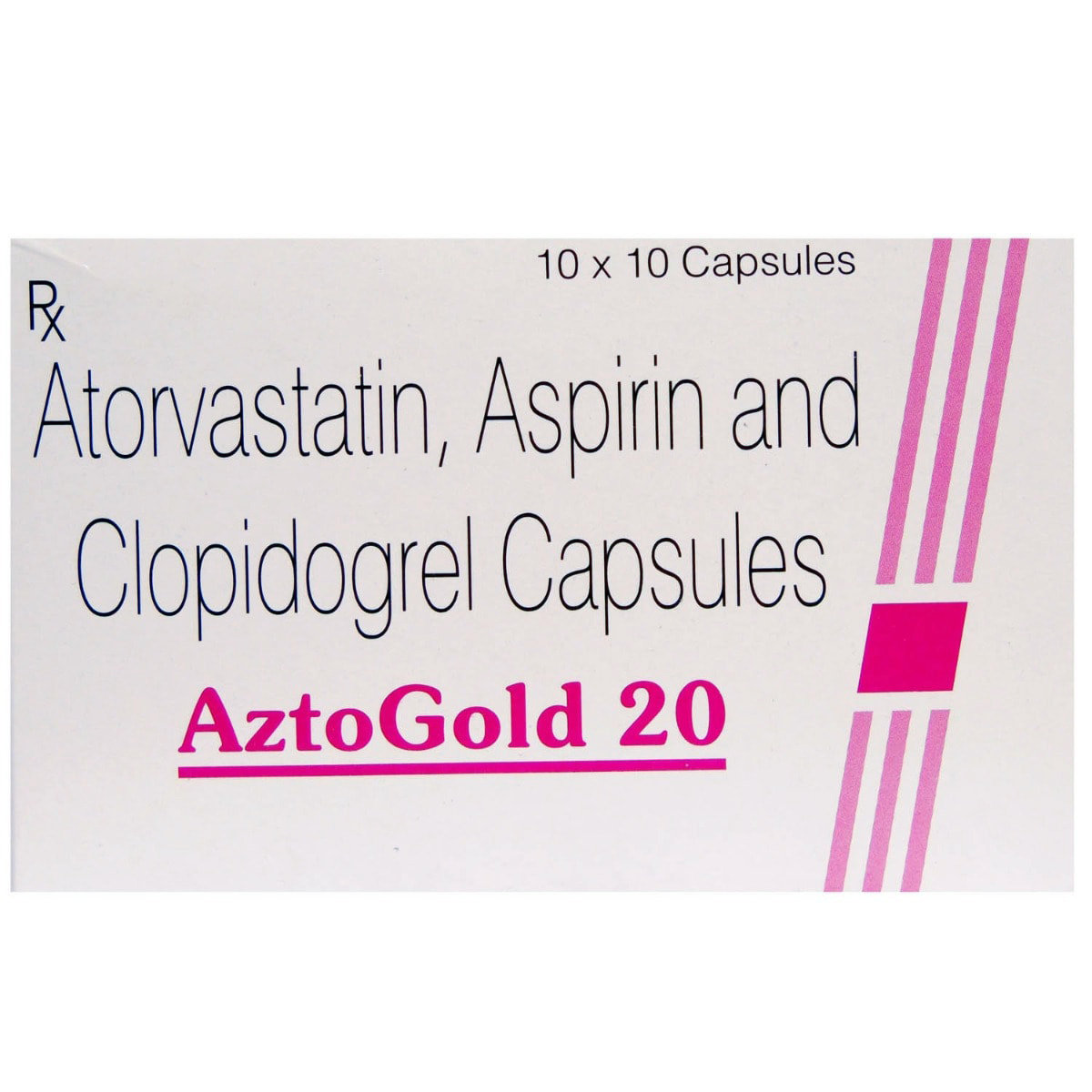 AztoGold 20 Capsule 10's, Pack of 10 CAPSULES AztoGold 20 Capsule 10's, Pack of 10 CAPSULES