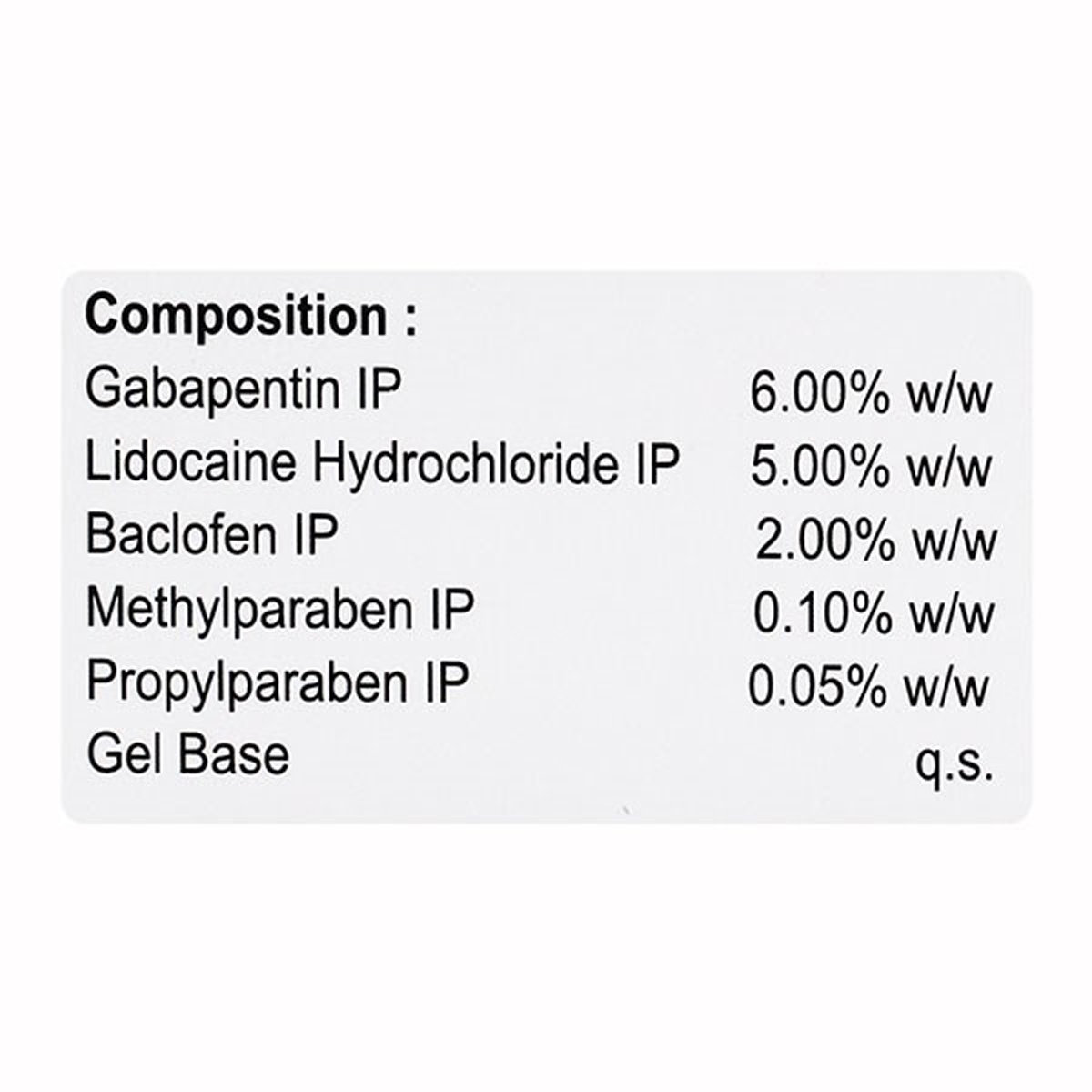 Bacgab Gel 30 gm, Pack of 1 GEL Bacgab Gel 30 gm, Pack of 1 GEL