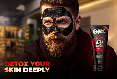 Beardo Activated Charcoal Peel Off Mask 100 ml | Activated Charcoal & Niacinamide | Provides Deep Cleansing | Helps In Pore Tightening | Eliminated Dirt & Oil | For Men, Pack of 1 Beardo Activated Charcoal Peel Off Mask 100 ml | Activated Charcoal & Niacinamide | Provides Deep Cleansing | Helps In Pore Tightening | Eliminated Dirt & Oil | For Men, Pack of 1