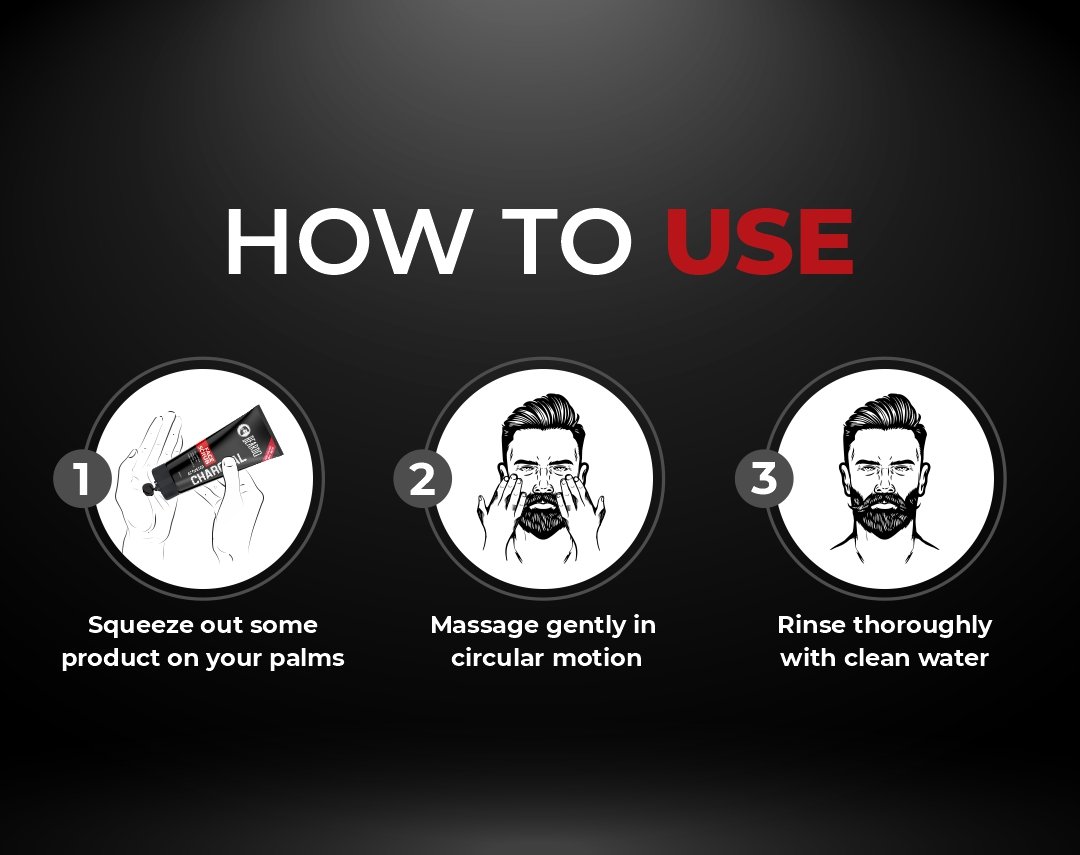 Beardo Activated Charcoal Face Scrub 100 gm | Activated Charcoal, Almond Oil | Gently Exfoliates | Remove Dead Cells & Blackheads | Controls Oil & Acne | Gives Clear & Glowing Skin | For Men | For All Skin Type, Pack of 1 Beardo Activated Charcoal Face Scrub 100 gm | Activated Charcoal, Almond Oil | Gently Exfoliates | Remove Dead Cells & Blackheads | Controls Oil & Acne | Gives Clear & Glowing Skin | For Men | For All Skin Type, Pack of 1