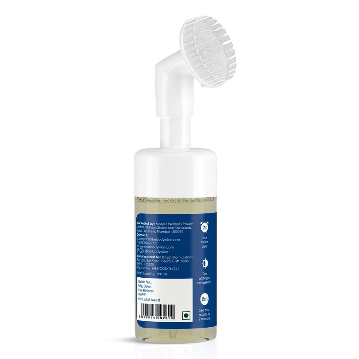 Be Bodywise 1% Salicylic Acid Body Wash 120 ml | 1% Salicylic Acid | Prevent Body Acne | Exfoliates Dead Skin | For All Skin Type, Pack of 1 Be Bodywise 1% Salicylic Acid Body Wash 120 ml | 1% Salicylic Acid | Prevent Body Acne | Exfoliates Dead Skin | For All Skin Type, Pack of 1