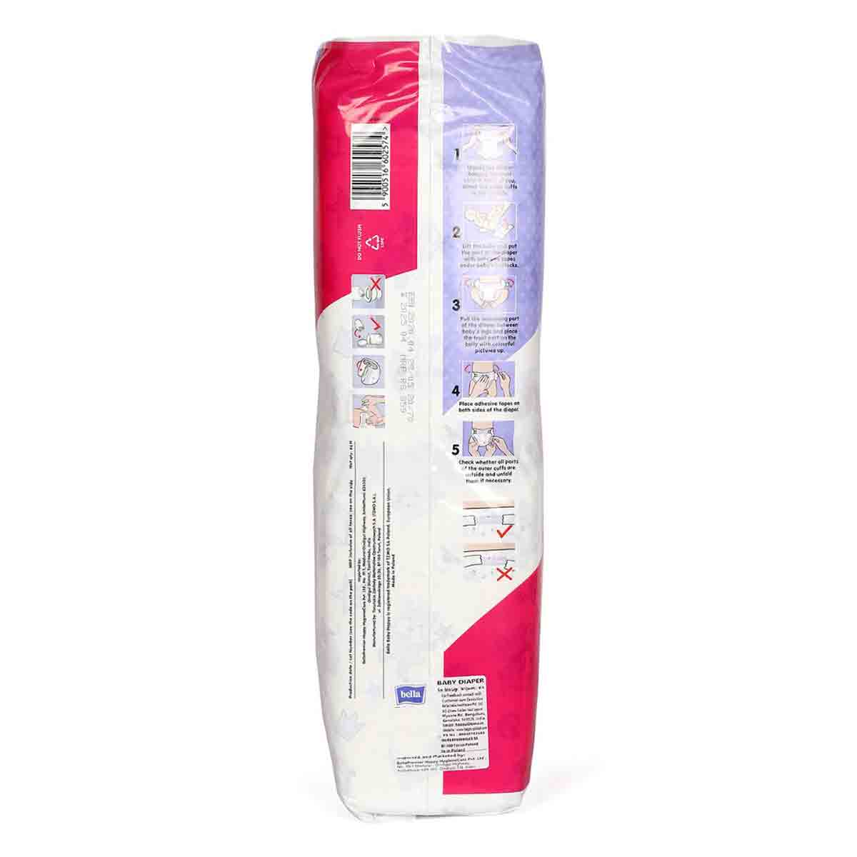 Bella Baby Happy Diapers XL, 46 Count, Pack of 1 Bella Baby Happy Diapers XL, 46 Count, Pack of 1