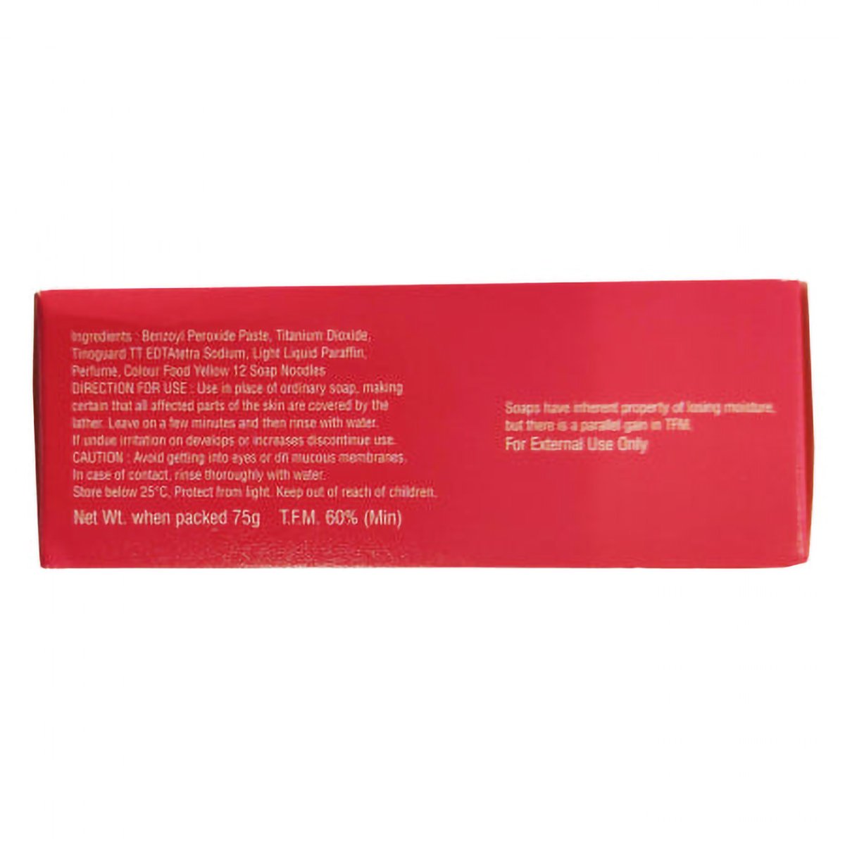 Beperox Cleansing Bar 75 gm, Pack of 1 Beperox Cleansing Bar 75 gm, Pack of 1