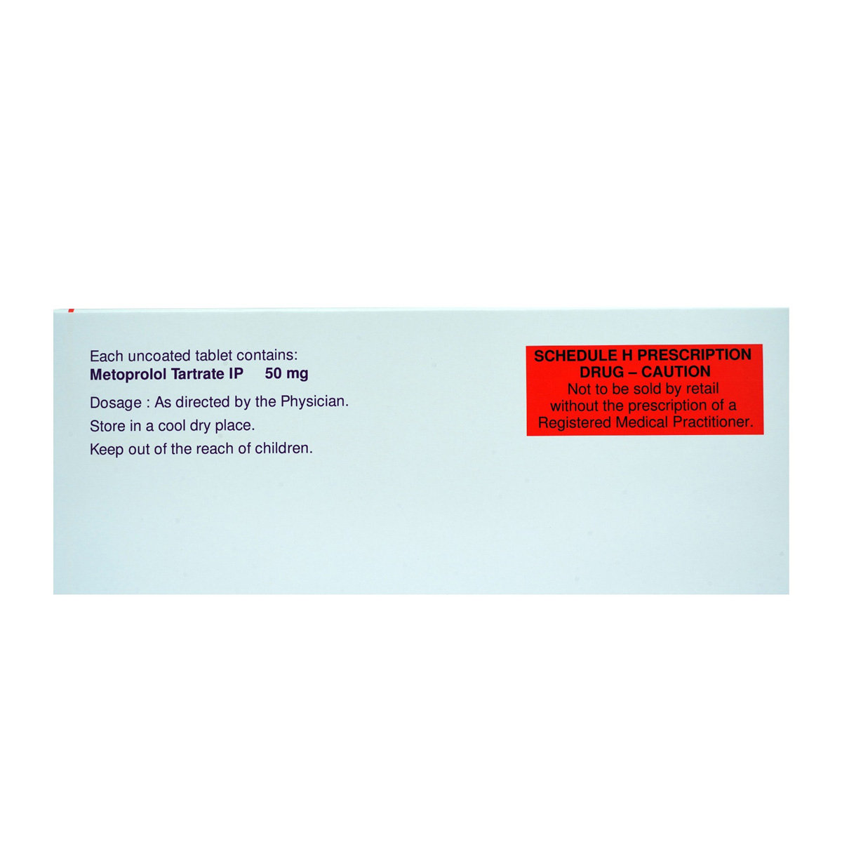 Betaloc 50 mg Tablet 30's, Pack of 30 TABLETS Betaloc 50 mg Tablet 30's, Pack of 30 TABLETS