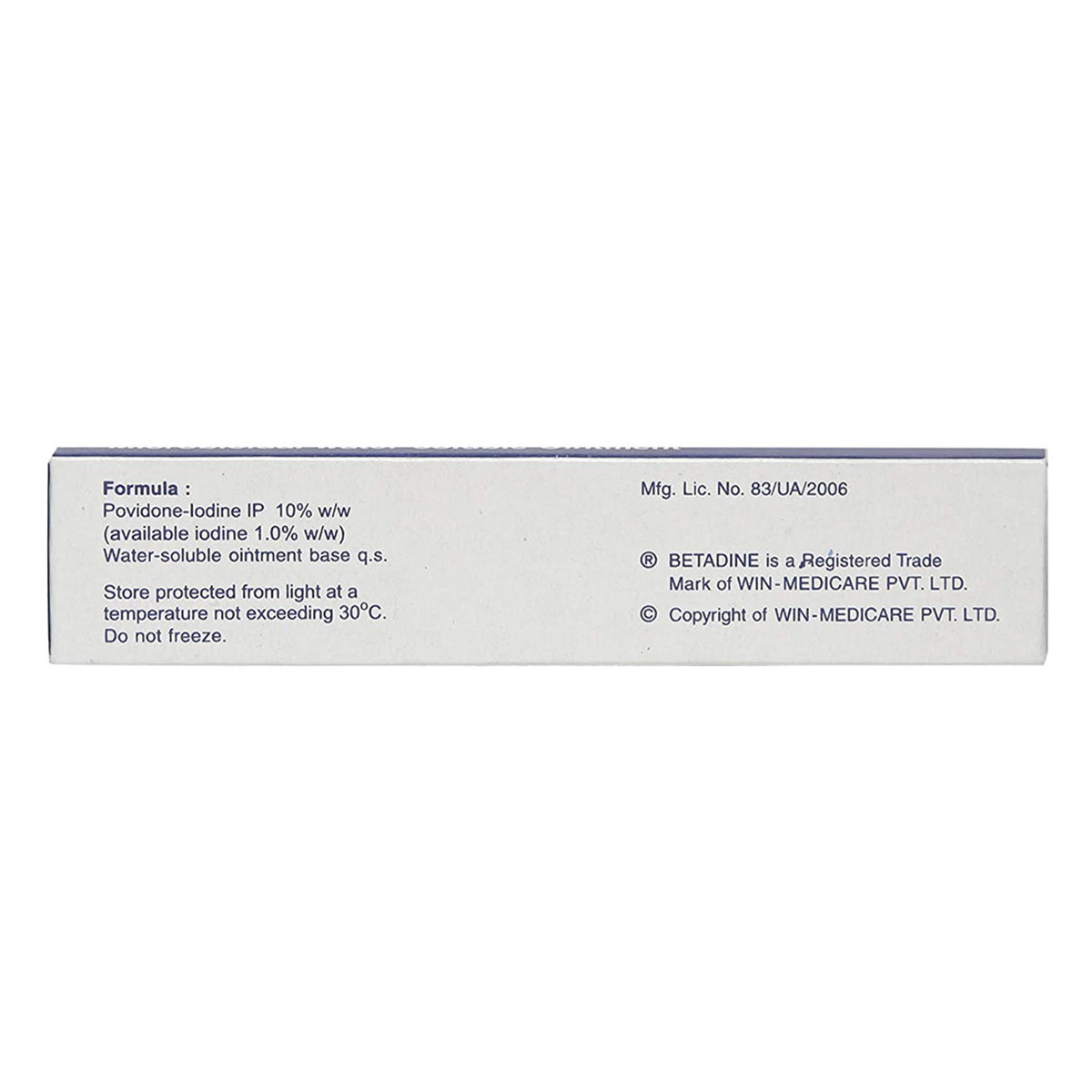 Betadine Cream, 15 gm, Pack of 1 Betadine Cream, 15 gm, Pack of 1