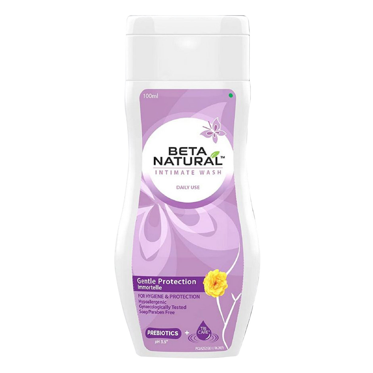 Beta Natural Intimate Wash Gentle Protection Immortelle 100 ml, Pack of 1 Beta Natural Intimate Wash Gentle Protection Immortelle 100 ml, Pack of 1