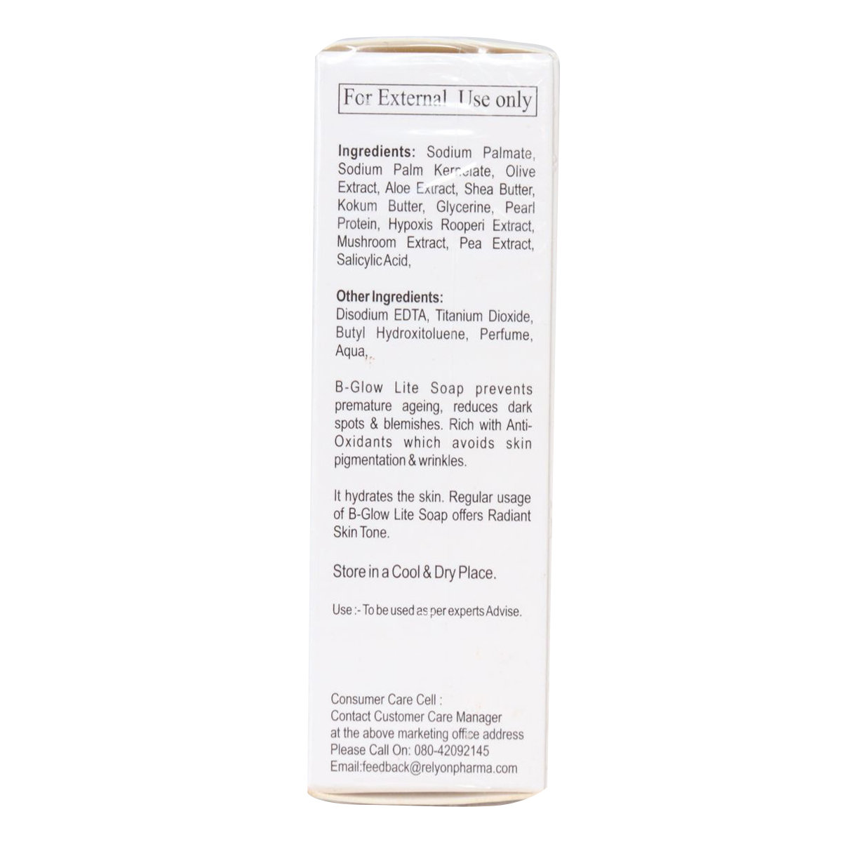 B-Glow Lite Soap 75gm, Pack of 1 B-Glow Lite Soap 75gm, Pack of 1