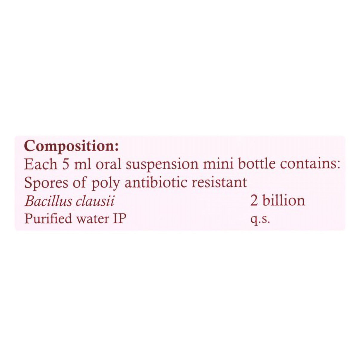 Bifilac Clausi Suspension 10 x 5 ml, Pack of 10 Oral SuspensionS Bifilac Clausi Suspension 10 x 5 ml, Pack of 10 Oral SuspensionS