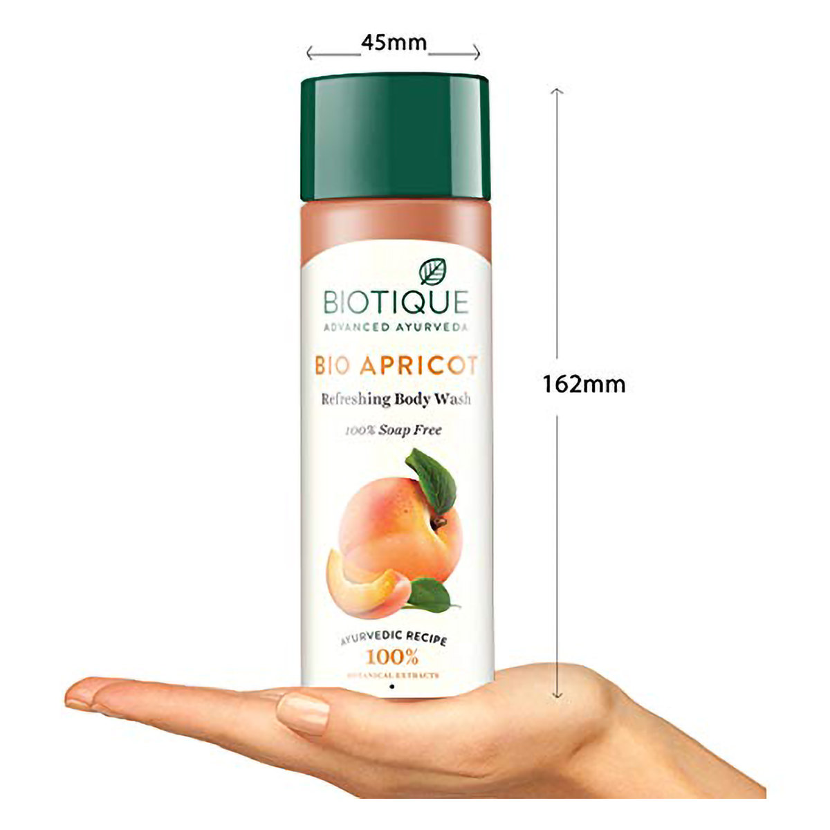 Biotique Bio Apricot Refreshing Body Wash 190 ml | Apricot, Turmeric & Soap Nut | 100% Botanical Extracts | Cleanses Skin | Gives Refreshing Skin | Ayurvedic Formula | For All Skin Types, Pack of 1 Biotique Bio Apricot Refreshing Body Wash 190 ml | Apricot, Turmeric & Soap Nut | 100% Botanical Extracts | Cleanses Skin | Gives Refreshing Skin | Ayurvedic Formula | For All Skin Types, Pack of 1