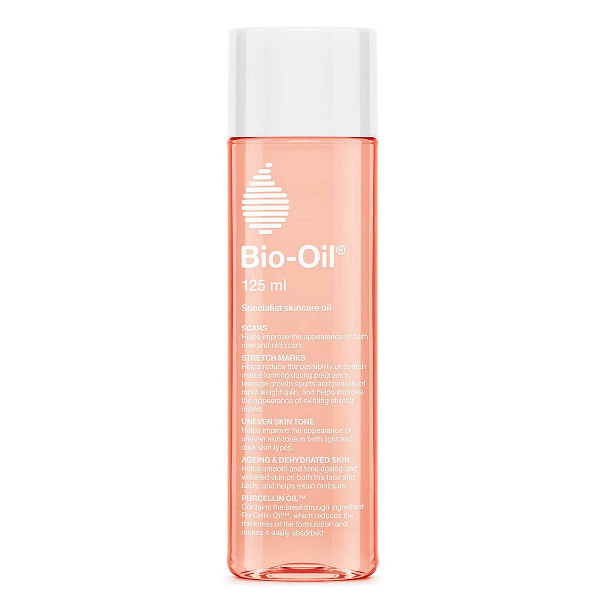 Bio-Oil 125 ml | Purcelin Oil | Treat Scars & Stretch Marks | Uneven Skin Tone | Dehydrated Skin, Pack of 1 Bio-Oil 125 ml | Purcelin Oil | Treat Scars & Stretch Marks | Uneven Skin Tone | Dehydrated Skin, Pack of 1