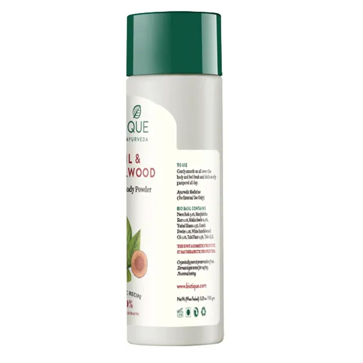 Biotique Basil & Sandalwood Refreshing Body Powder 150 gm | Basil, Sandalwood | Refreshing & Softens Skin | Controls Body Odours | 100% Botanical Extracts | For All Skin Type, Pack of 1 Biotique Basil & Sandalwood Refreshing Body Powder 150 gm | Basil, Sandalwood | Refreshing & Softens Skin | Controls Body Odours | 100% Botanical Extracts | For All Skin Type, Pack of 1