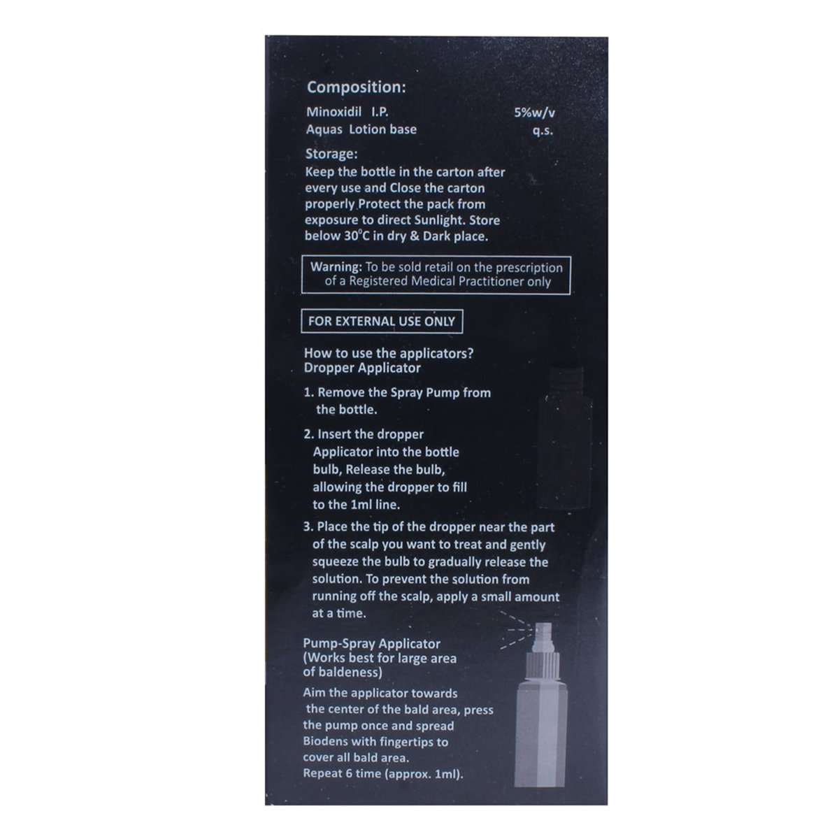 Biodens Hair Lotion 60 ml, Pack of 1 Lotion Biodens Hair Lotion 60 ml, Pack of 1 Lotion