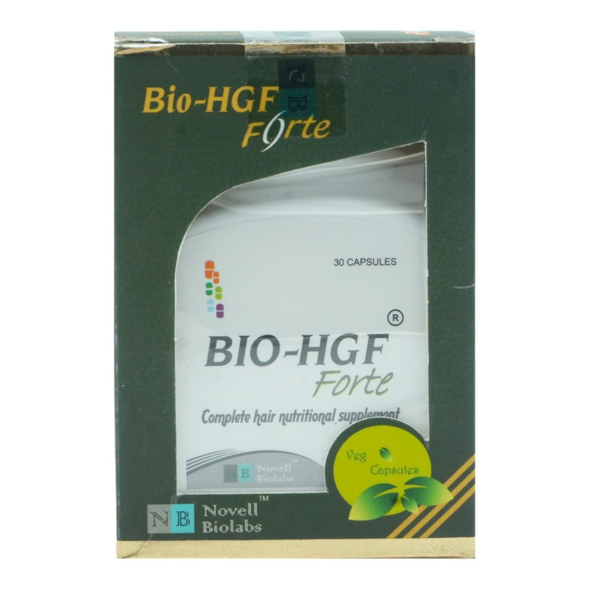 Bio-HGF Forte Capsule 30's, Pack of 1 Bio-HGF Forte Capsule 30's, Pack of 1