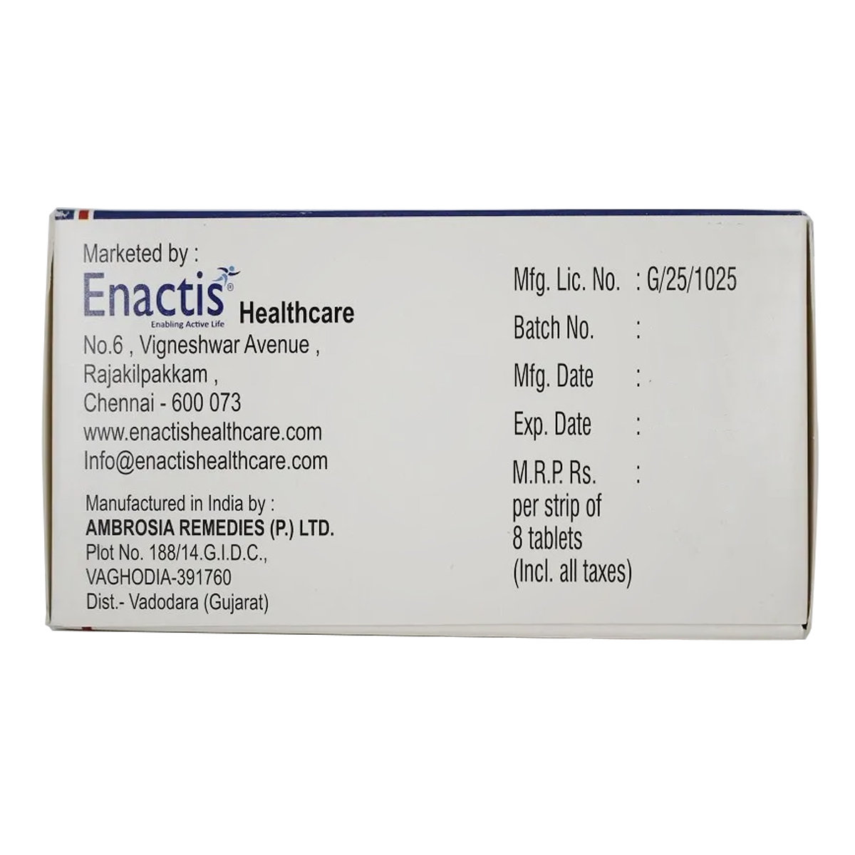 Bisthera Tablet 8's, Pack of 8 TabletS Bisthera Tablet 8's, Pack of 8 TabletS