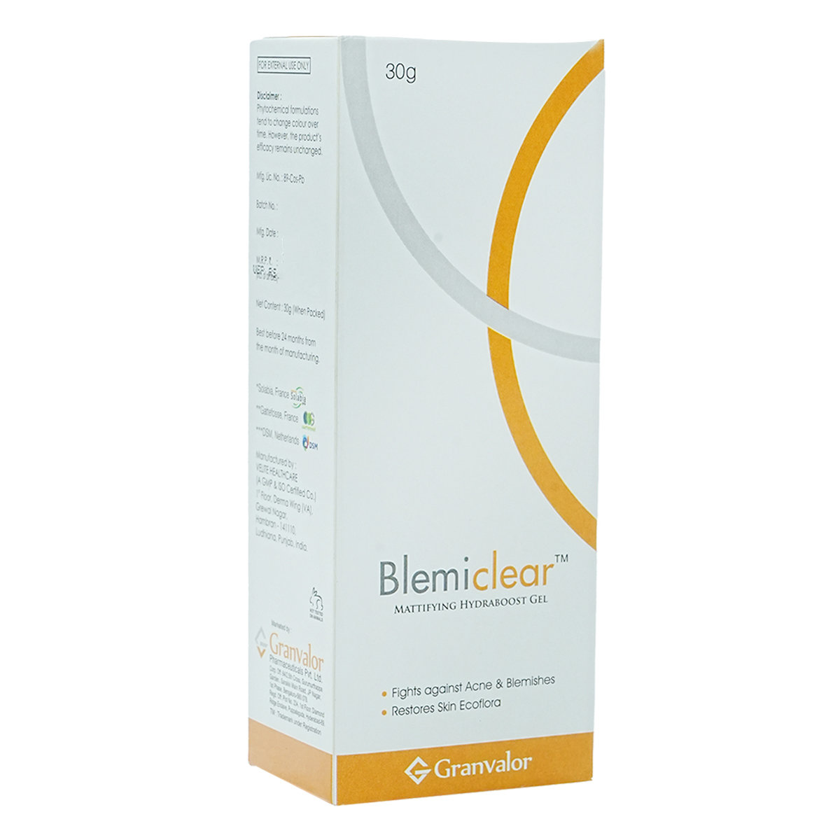 Blemiclear Mattifying Hydraboost Gel 30 gm, Pack of 1 Blemiclear Mattifying Hydraboost Gel 30 gm, Pack of 1