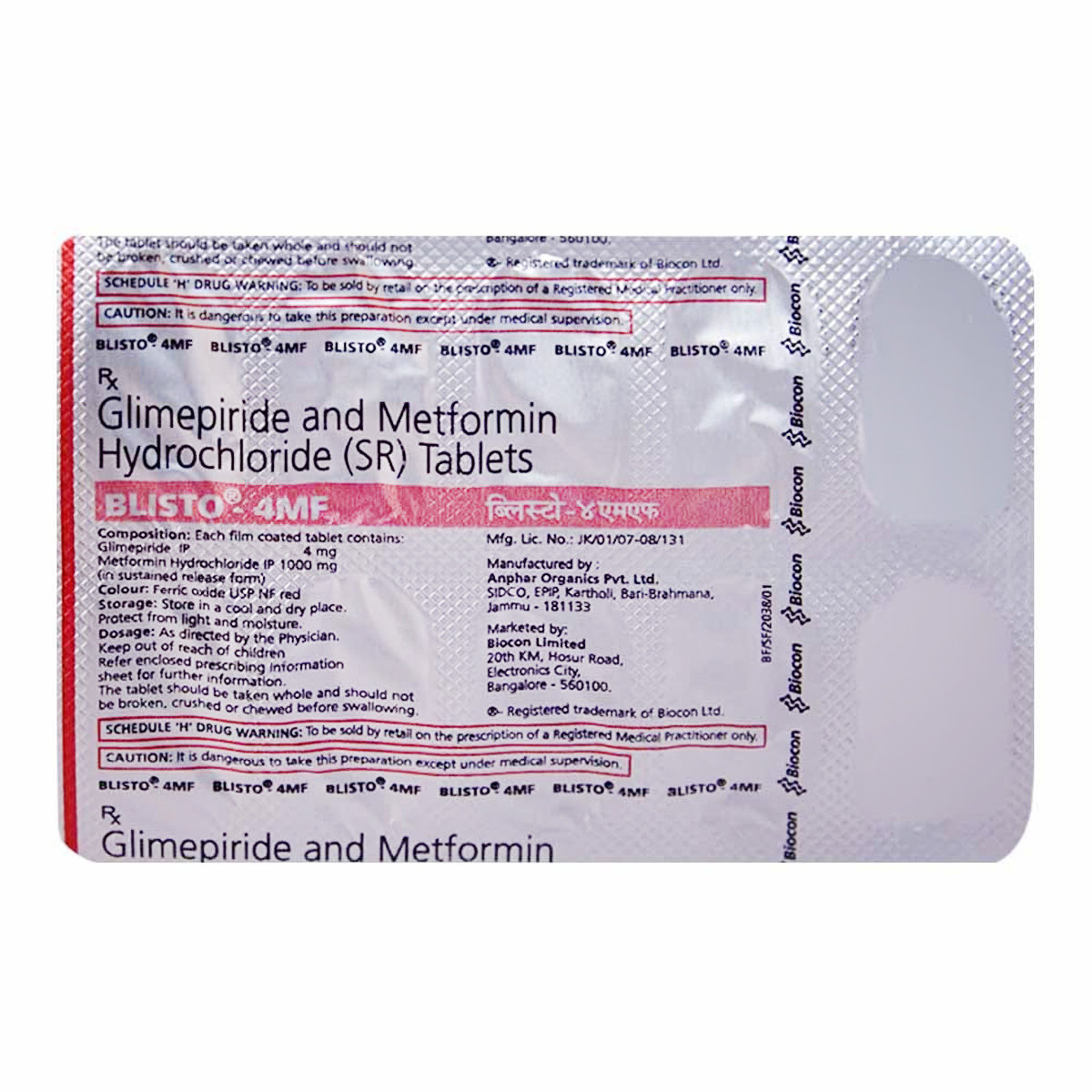 Blisto-4MF Tablet 10's, Pack of 10 TABLETS Blisto-4MF Tablet 10's, Pack of 10 TABLETS