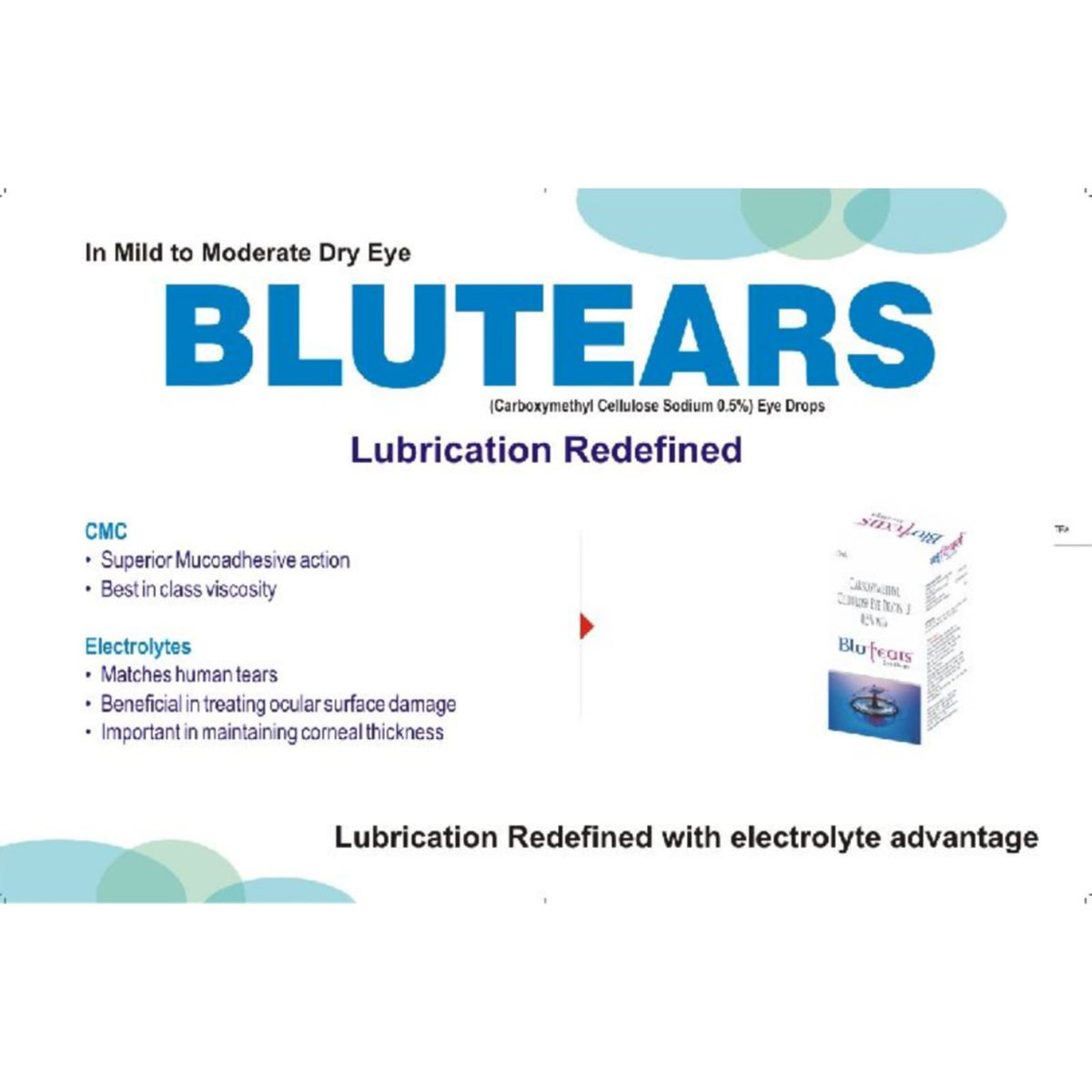 Blutears Eye Drop 10 ml, Pack of 1 EYE DROPS Blutears Eye Drop 10 ml, Pack of 1 EYE DROPS