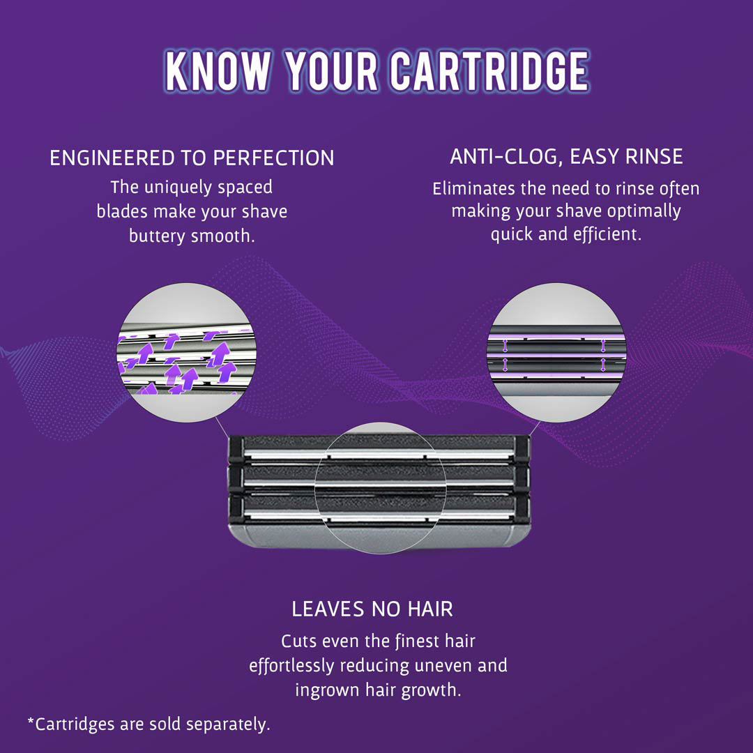 Bombay Shaving Company Defender Sensitive Cartridges For Women, 2 Count, Pack of 1 Bombay Shaving Company Defender Sensitive Cartridges For Women, 2 Count, Pack of 1