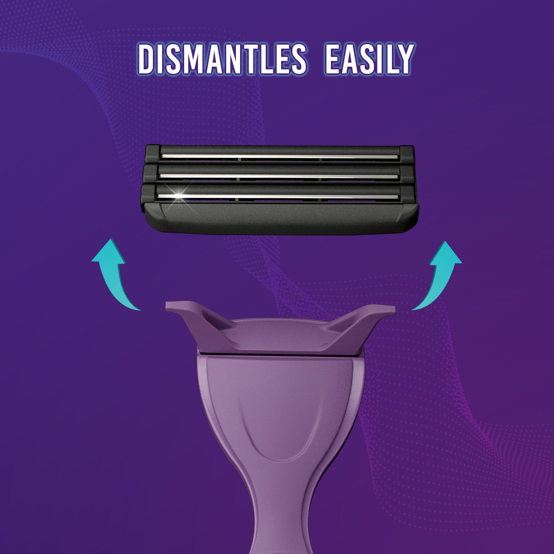 Bombay Shaving Company Defender Sensitive Cartridges For Women, 2 Count, Pack of 1 Bombay Shaving Company Defender Sensitive Cartridges For Women, 2 Count, Pack of 1