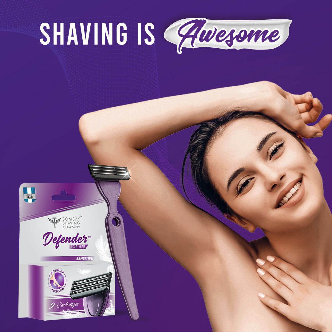 Bombay Shaving Company Defender Sensitive Cartridges For Women, 2 Count, Pack of 1 Bombay Shaving Company Defender Sensitive Cartridges For Women, 2 Count, Pack of 1