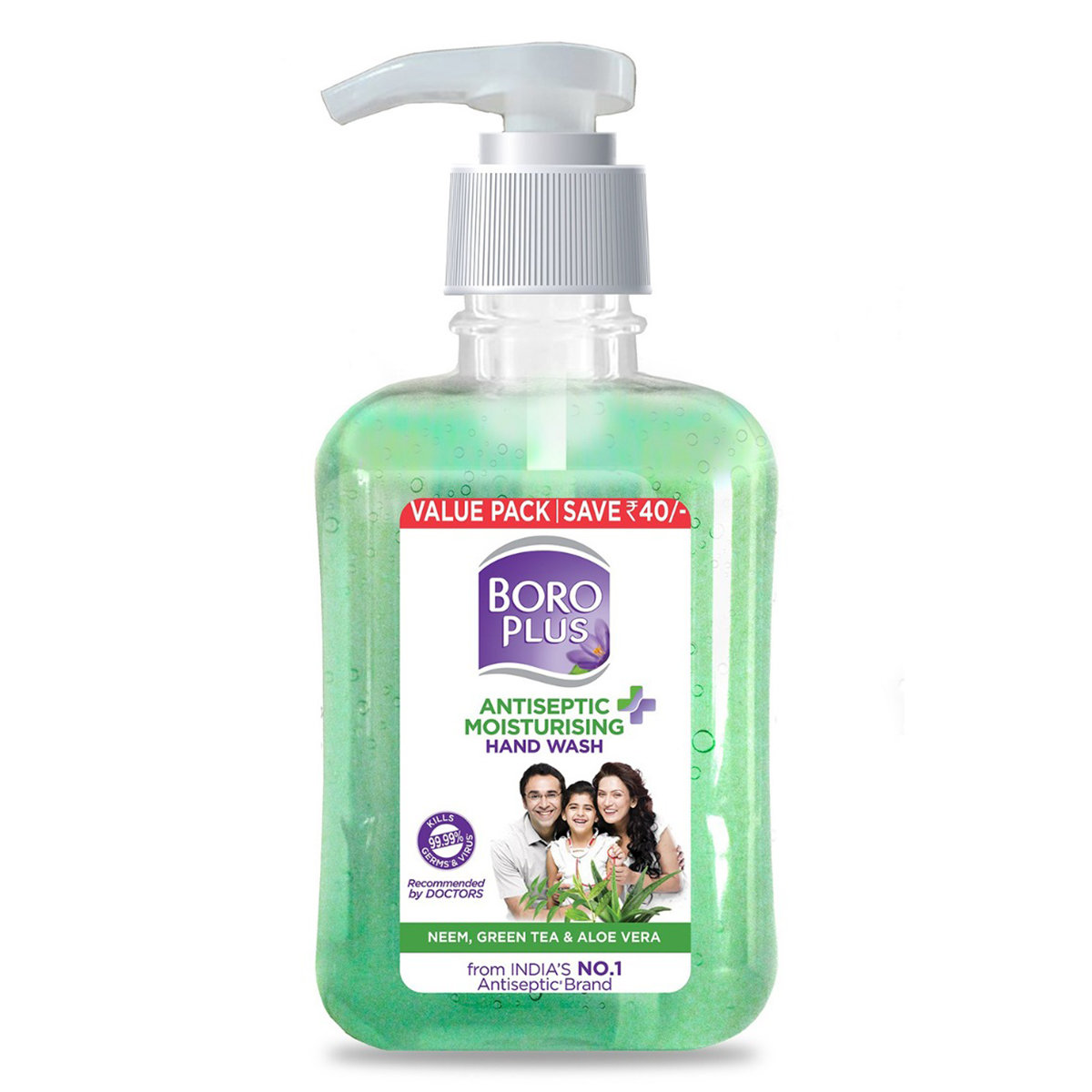 BoroPlus Antiseptic + Moisturising Handwash 250 ml | With Neem, Green Tea & Aloe Vera | Kills 99.9% Germs & Viruses | Keep Hands Soft & Moisturised, Pack of 1 BoroPlus Antiseptic + Moisturising Handwash 250 ml | With Neem, Green Tea & Aloe Vera | Kills 99.9% Germs & Viruses | Keep Hands Soft & Moisturised, Pack of 1