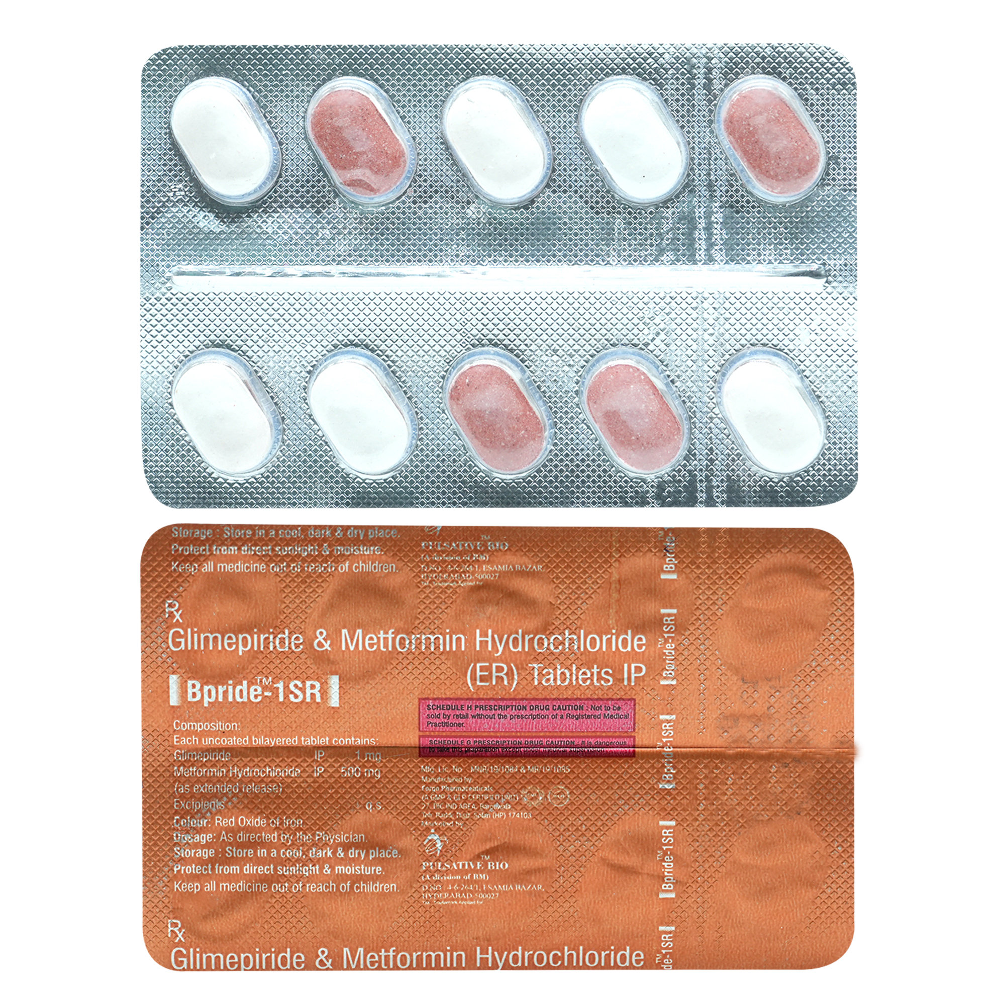 Bpride-1SR Tablet 10's, Pack of 10 TABLETS Bpride-1SR Tablet 10's, Pack of 10 TABLETS