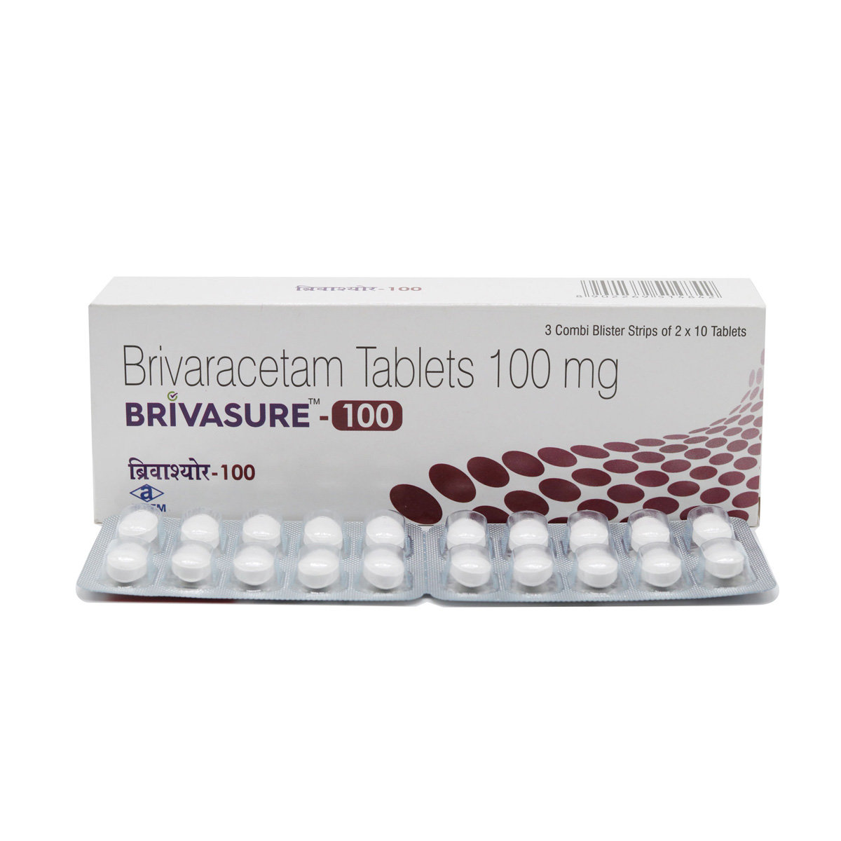 Brivasure-100 Tablet 10's, Pack of 10 TABLETS Brivasure-100 Tablet 10's, Pack of 10 TABLETS