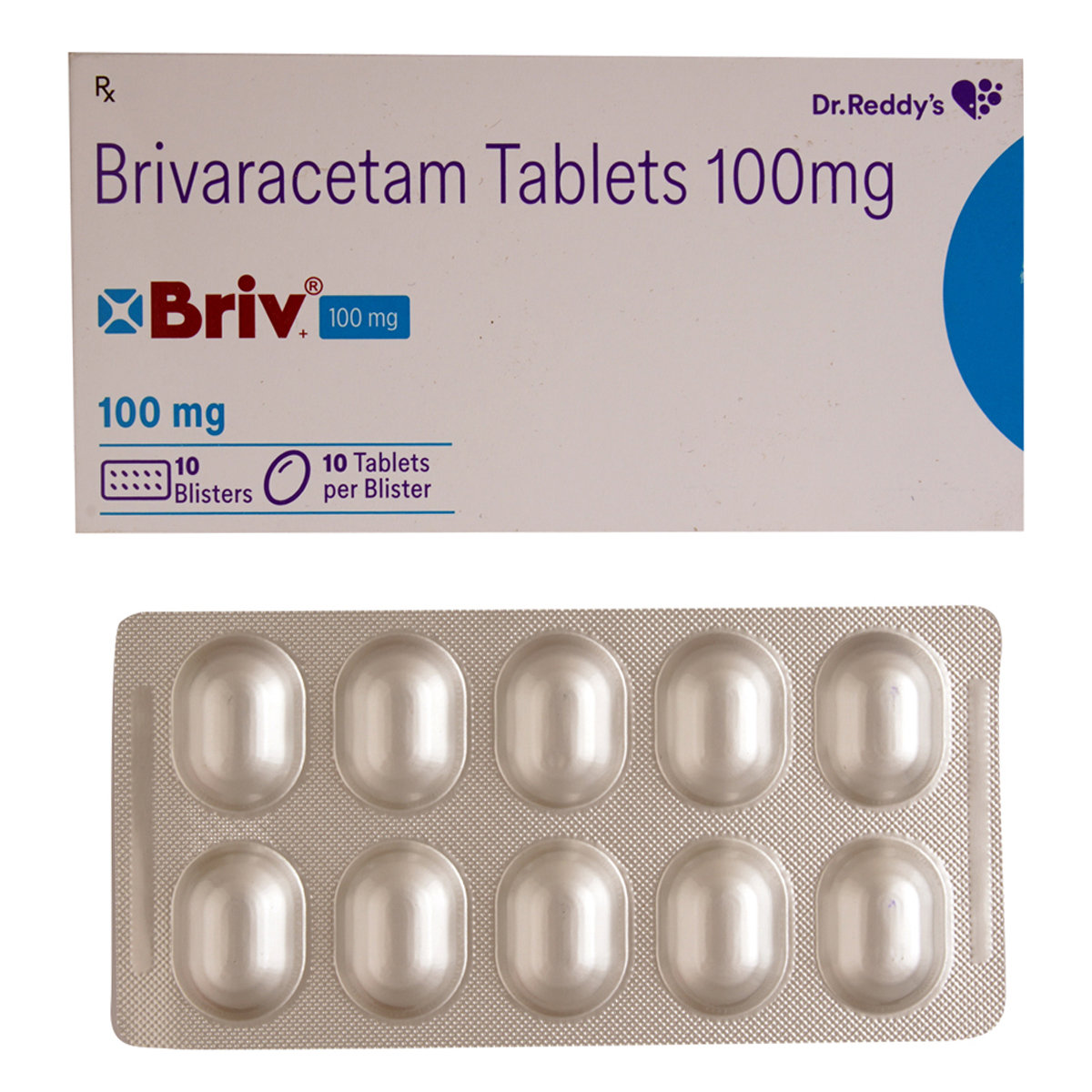 Briv Plus 100 Tablet 10's, Pack of 10 TABLETS Briv Plus 100 Tablet 10's, Pack of 10 TABLETS
