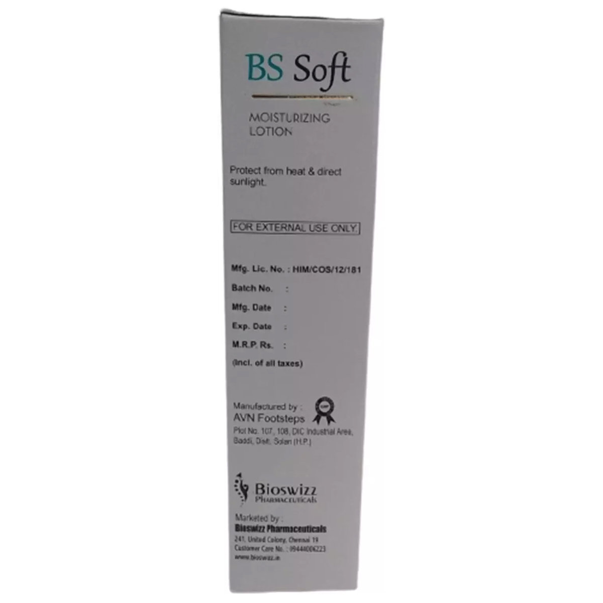 BS Soft Moist Lotion 200 ml, Pack of 1 BS Soft Moist Lotion 200 ml, Pack of 1