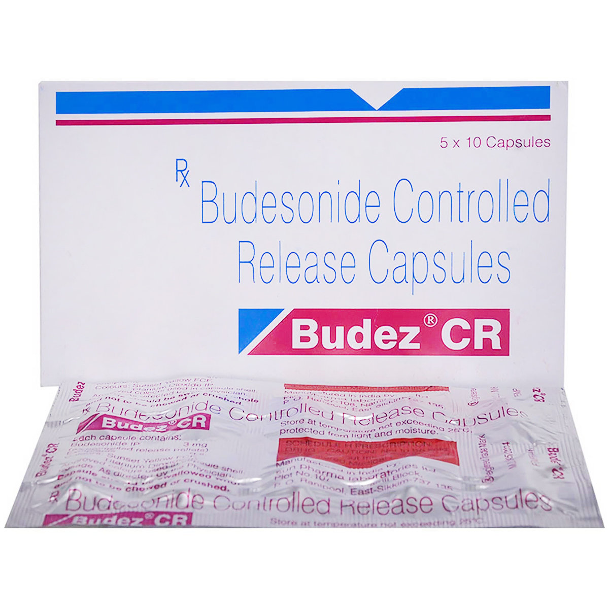 Budez CR Capsule 10's, Pack of 10 CAPSULES Budez CR Capsule 10's, Pack of 10 CAPSULES