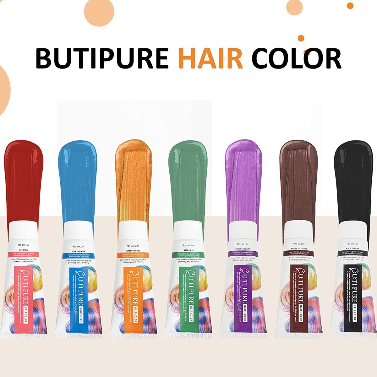 Butipure Groovy Orange Hair Colour, 60 gm, Pack of 1 Butipure Groovy Orange Hair Colour, 60 gm, Pack of 1