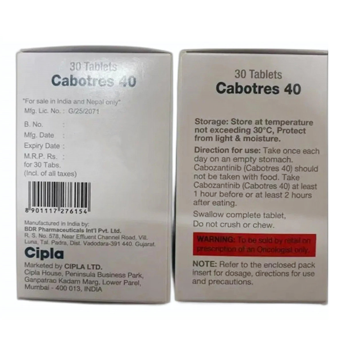 Cabotres 40 Tablet 30's, Pack of 1 TABLET Cabotres 40 Tablet 30's, Pack of 1 TABLET