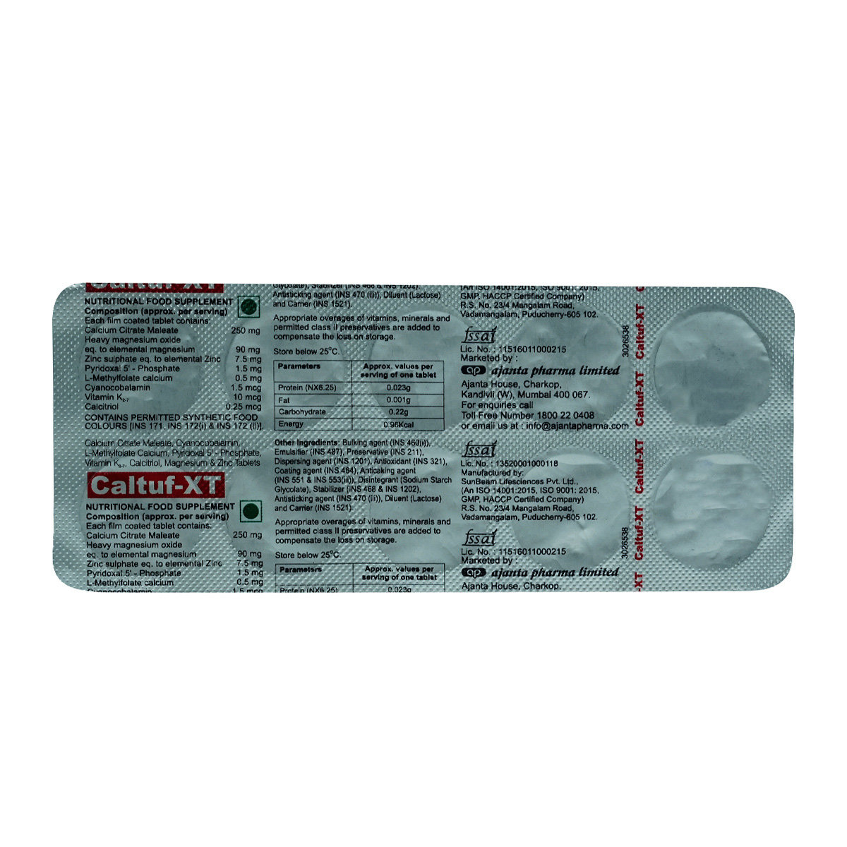 Caltuf-XT Tablet 10's, Pack of 10 Caltuf-XT Tablet 10's, Pack of 10