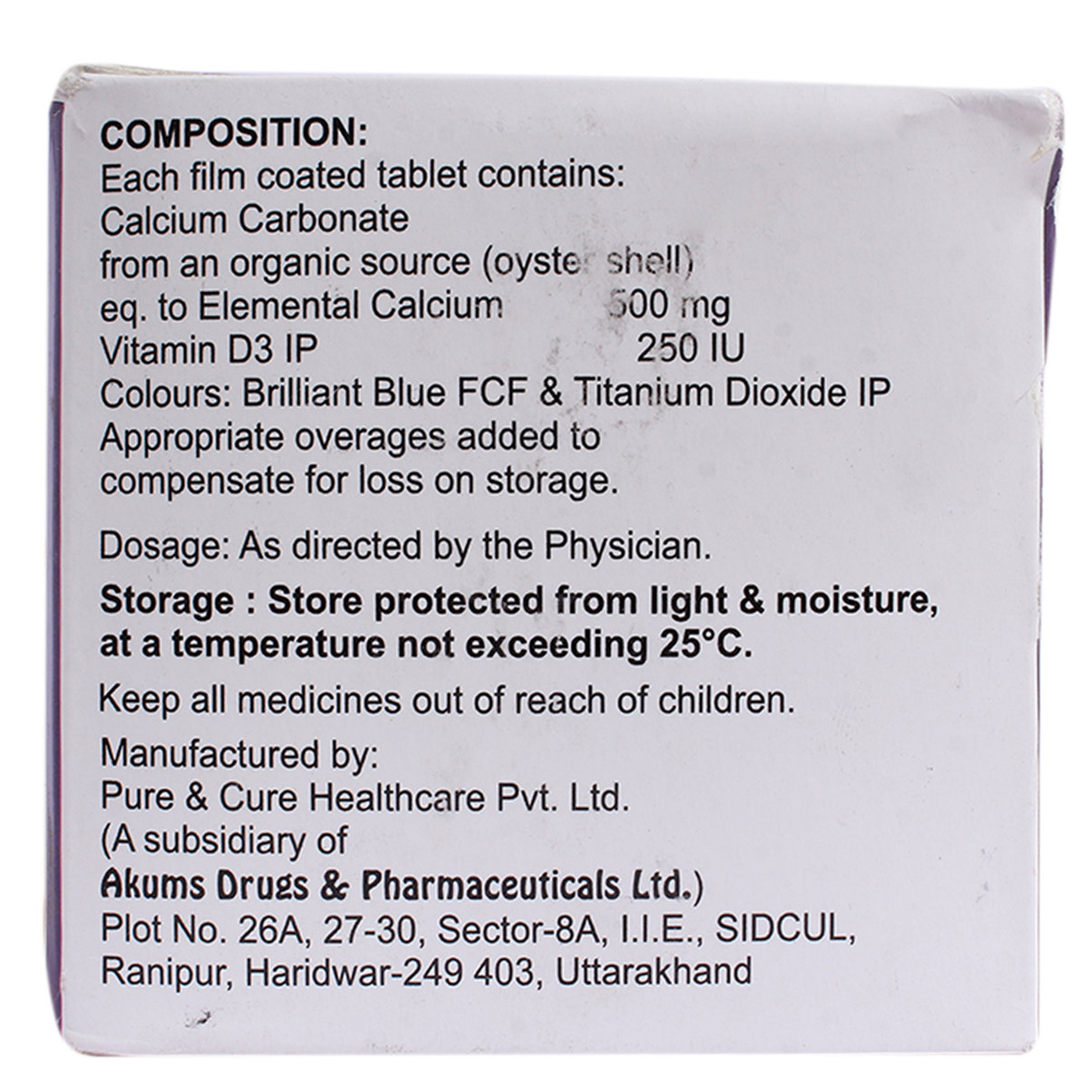 Calvit D3 Tablet 15's, Pack of 15 Calvit D3 Tablet 15's, Pack of 15