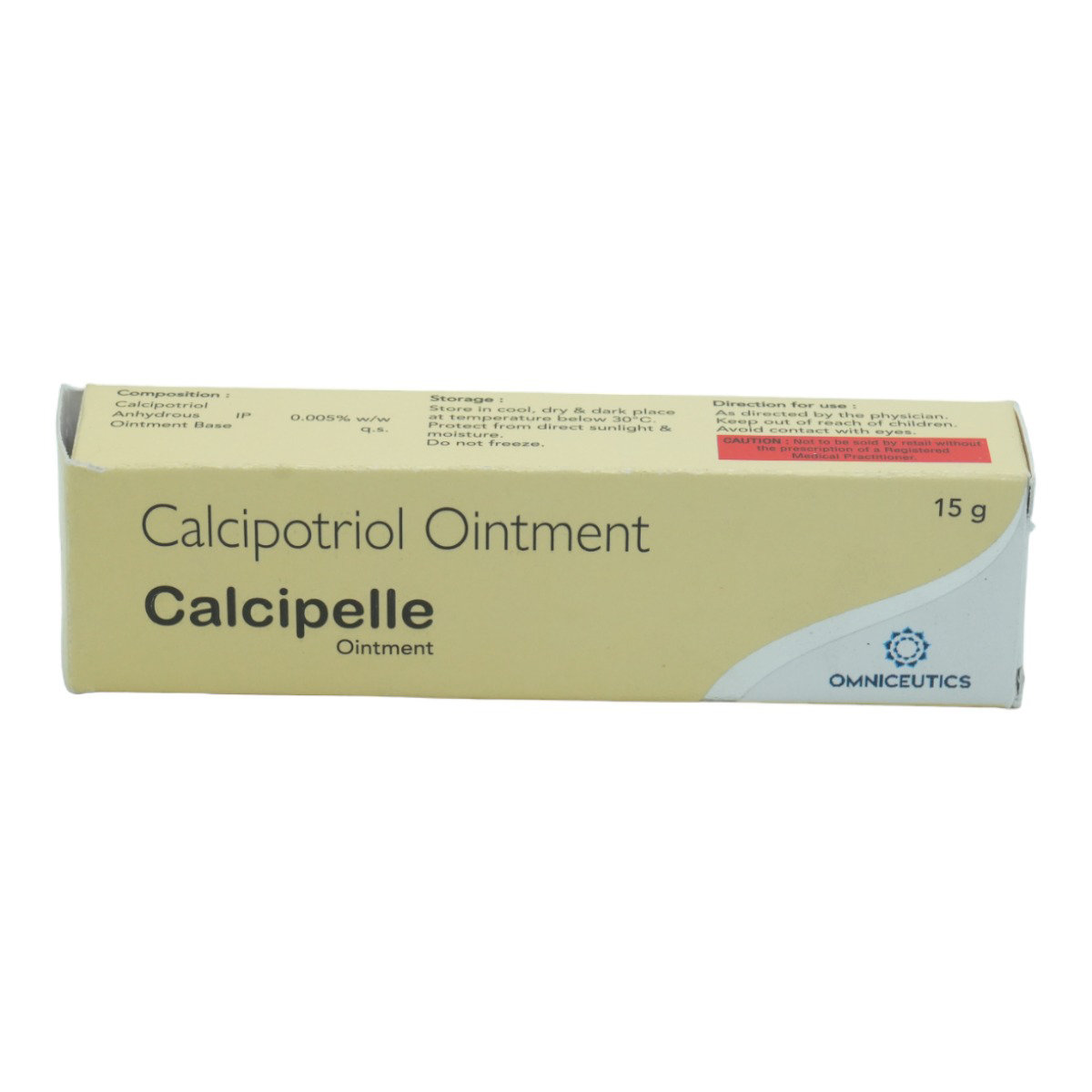 Calcipelle Ointment 15 gm, Pack of 1 OINTMENT Calcipelle Ointment 15 gm, Pack of 1 OINTMENT