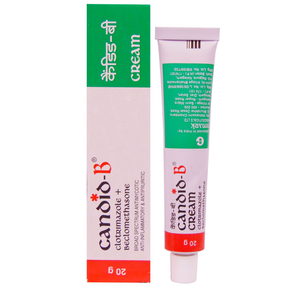 Candid-B Cream 20 gm, Pack of 1 CREAM Candid-B Cream 20 gm, Pack of 1 CREAM