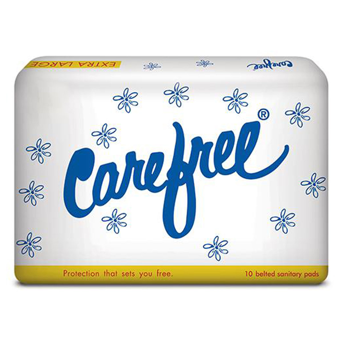 Carefree Sanitary Pads Large, 10 Count, Pack of 1 Carefree Sanitary Pads Large, 10 Count, Pack of 1