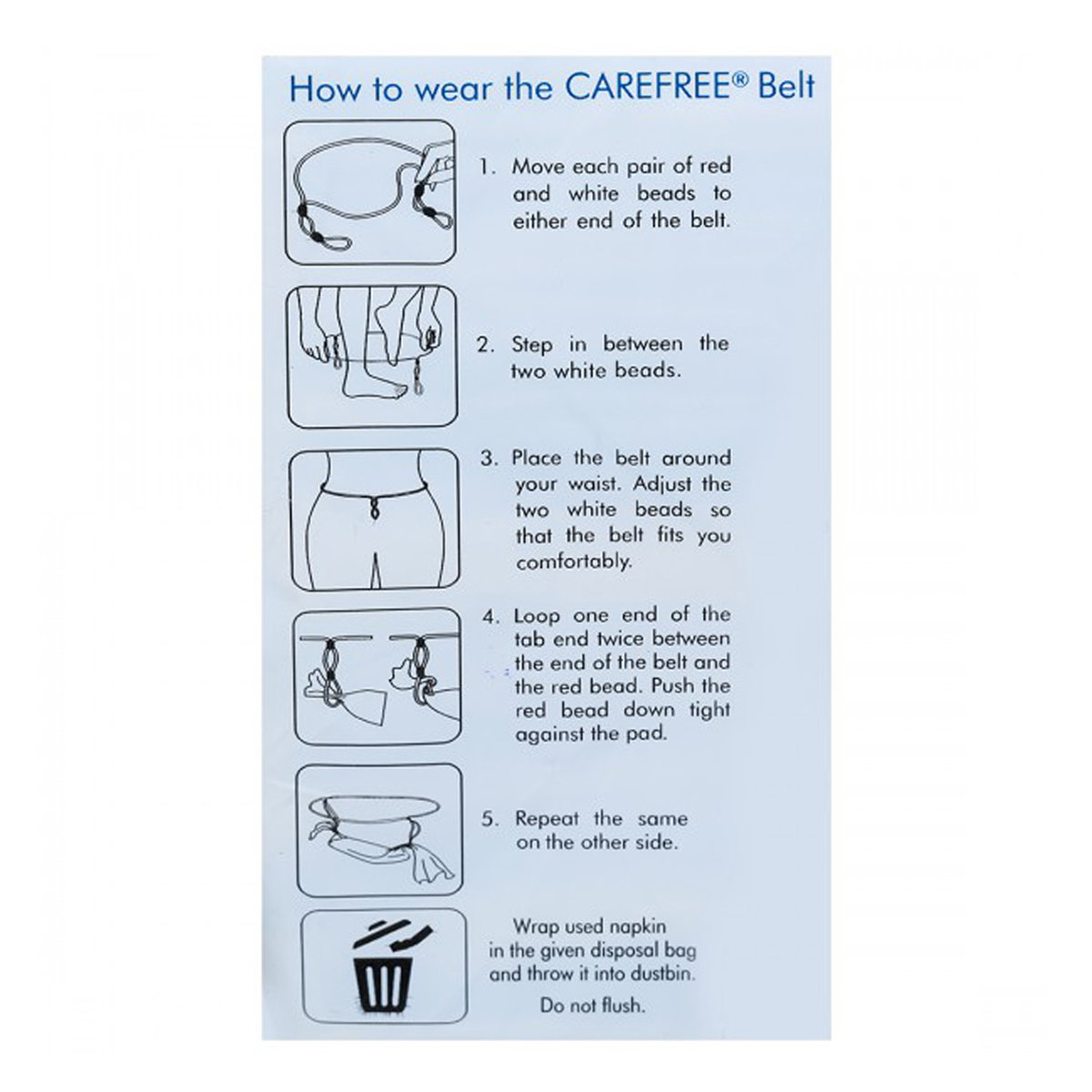 Carefree Sanitary Pads Large, 10 Count, Pack of 1 Carefree Sanitary Pads Large, 10 Count, Pack of 1