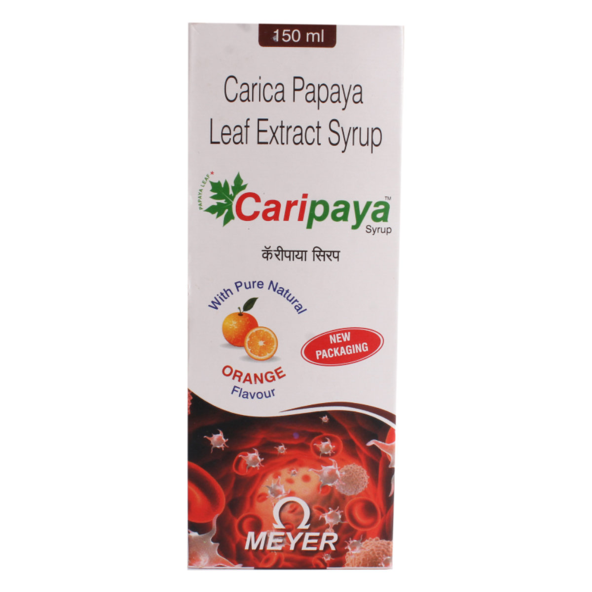 Caripaya Orange Flavour Syrup, 150 ml, Pack of 1 Caripaya Orange Flavour Syrup, 150 ml, Pack of 1