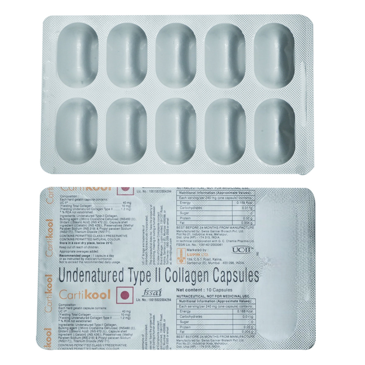 Cartikool Capsule 10's, Pack of 10 CAPSULES Cartikool Capsule 10's, Pack of 10 CAPSULES