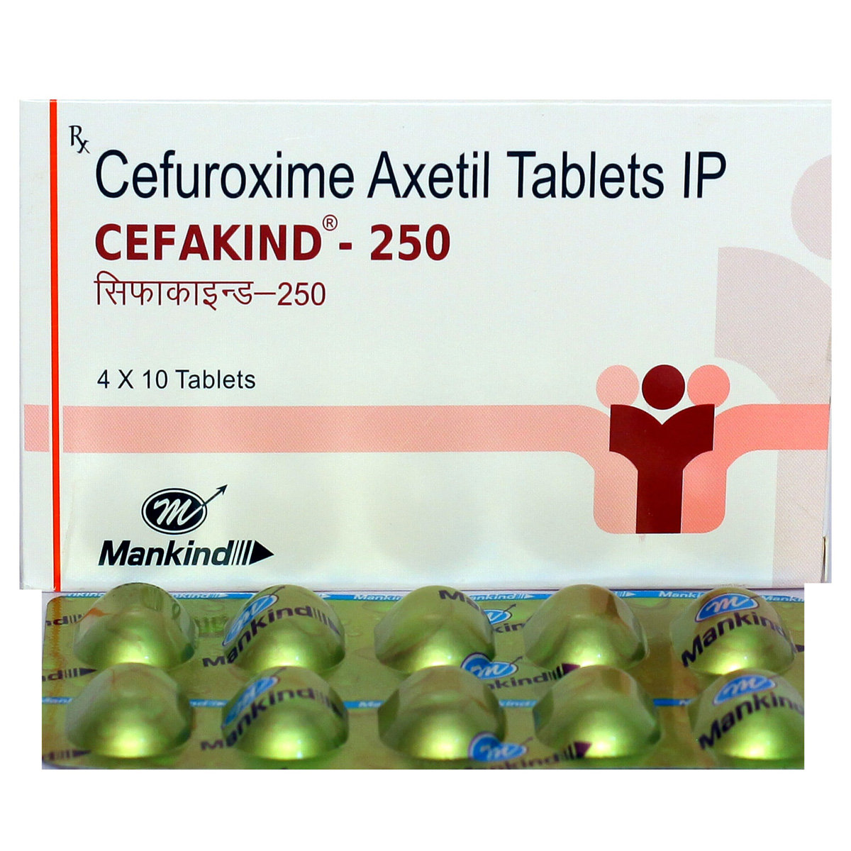 Cefakind 250 Tablet 10's, Pack of 10 TABLETS Cefakind 250 Tablet 10's, Pack of 10 TABLETS