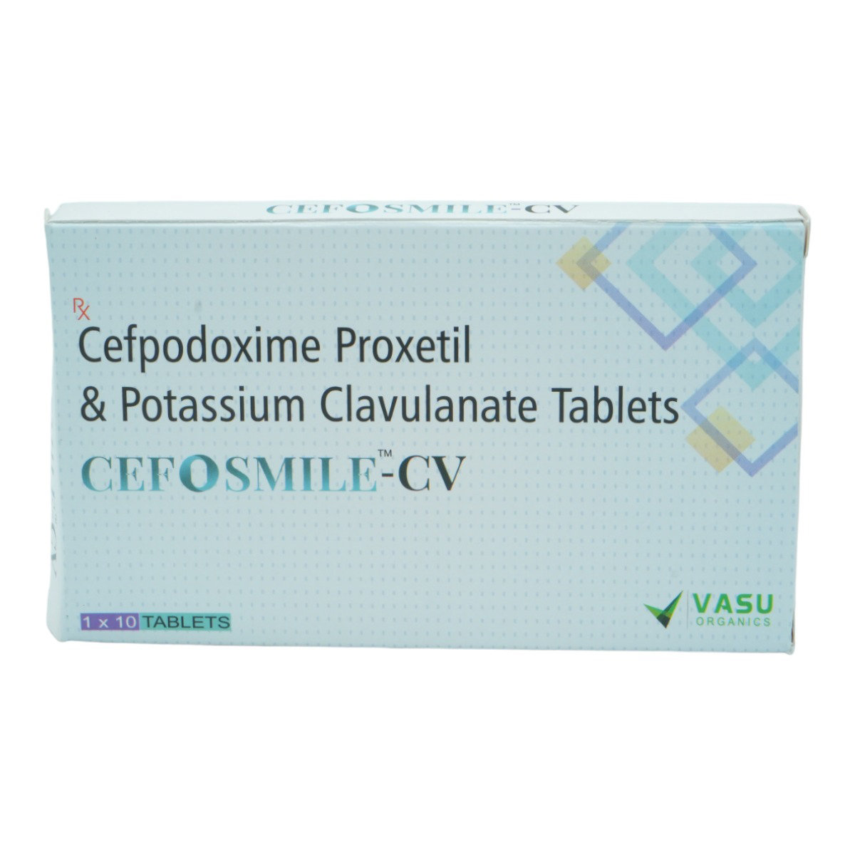 Cefosmile-CV Tablet 10's, Pack of 10 TABLETS Cefosmile-CV Tablet 10's, Pack of 10 TABLETS
