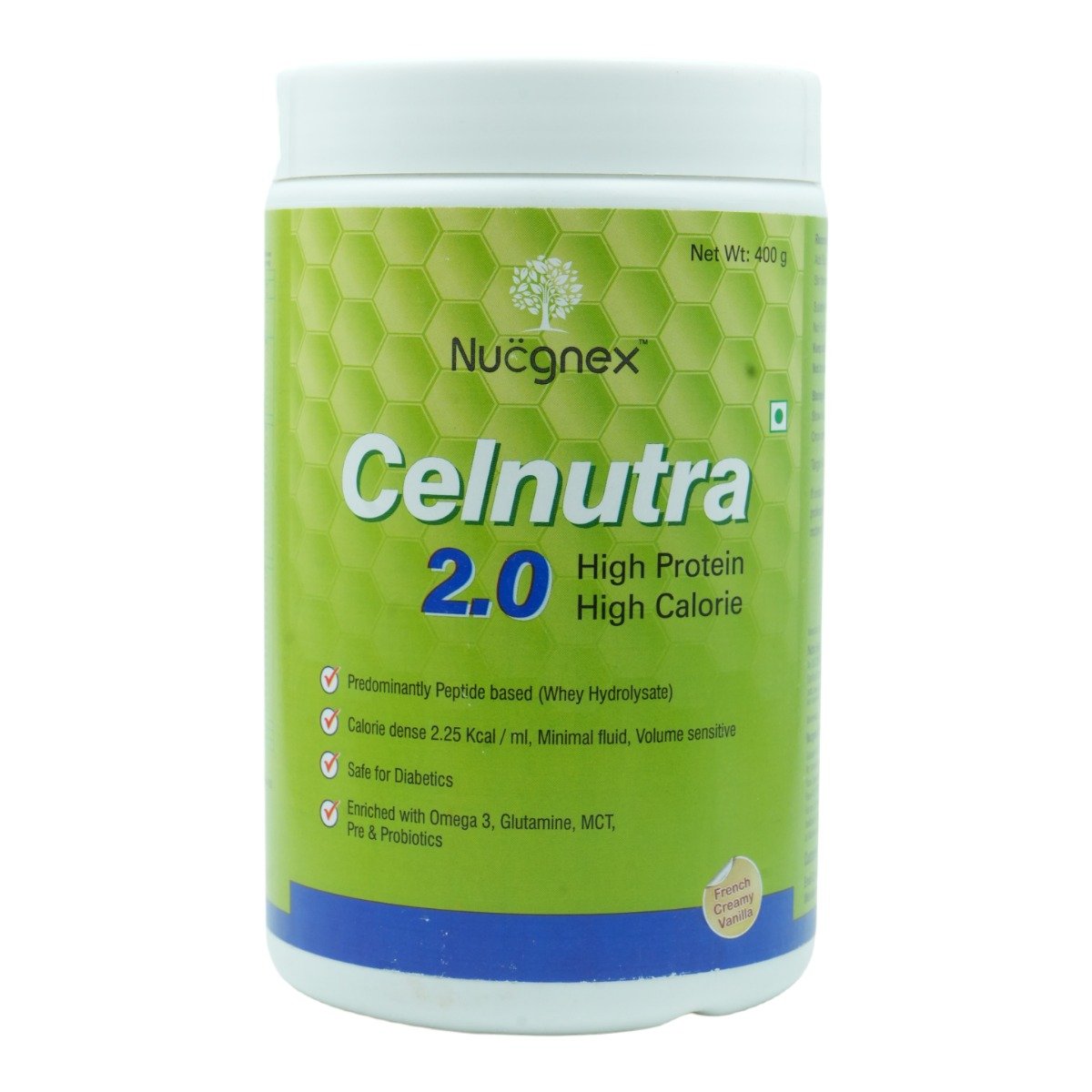 Celnutra 2.0 Creamy Vanilla Powder 400G, Pack of 1 Celnutra 2.0 Creamy Vanilla Powder 400G, Pack of 1