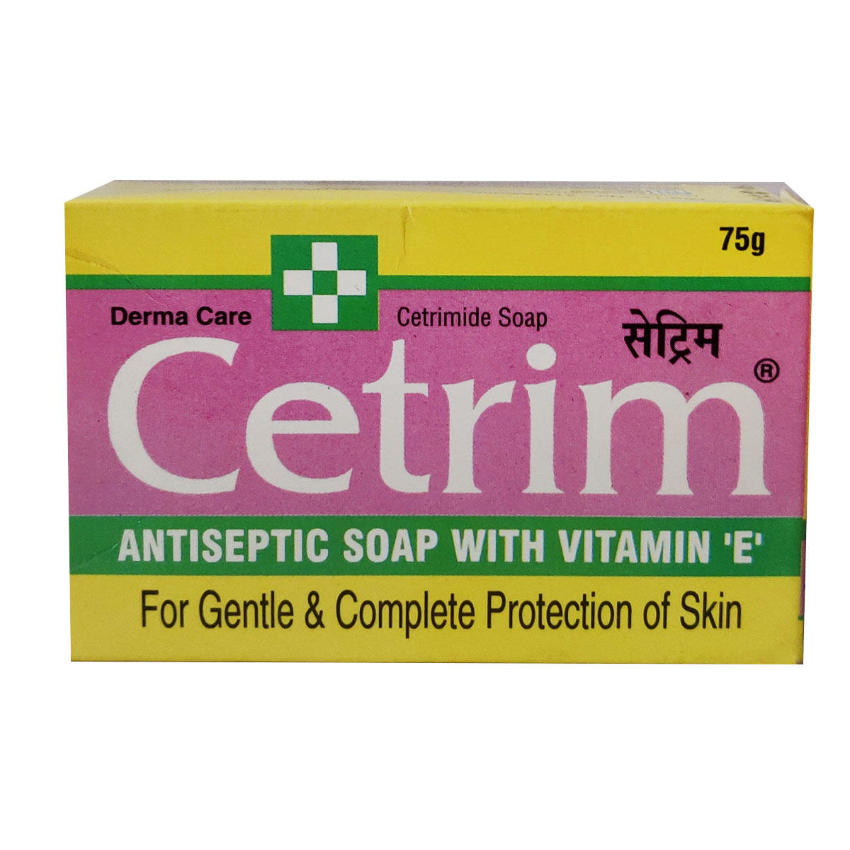 Cetrim Soap 75 gm | Cetramide Soap With Vitamin E | Antiseptic Soap, Pack of 1 Cetrim Soap 75 gm | Cetramide Soap With Vitamin E | Antiseptic Soap, Pack of 1